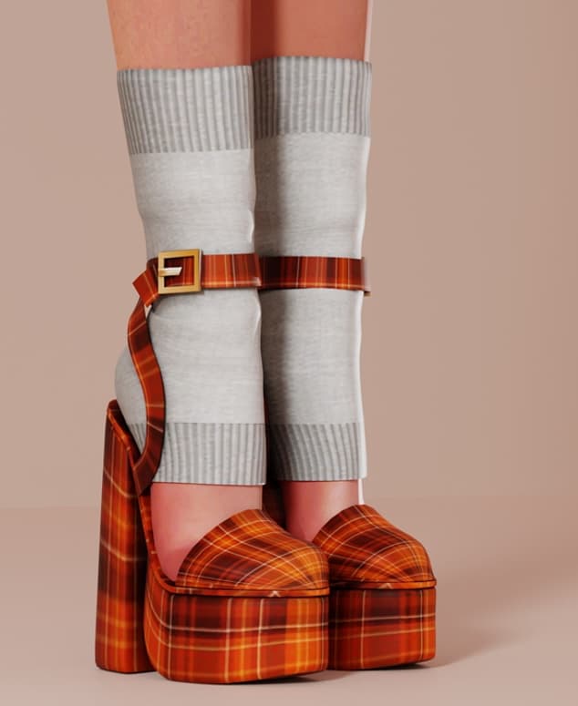 Скриншот мода Туфли Shawna Heels